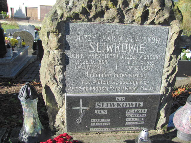 Jerzy Śliwka 1869 Istebna - Grobonet - Wyszukiwarka osób pochowanych